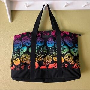 Pendleton Wool Sugar Skull Tote